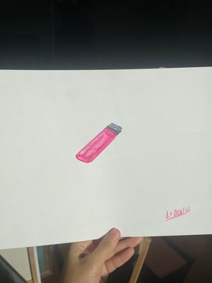 Lighter Didn't Work But Worked 4 Painting