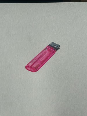 Lighter Didn't Work But Worked 4 Painting