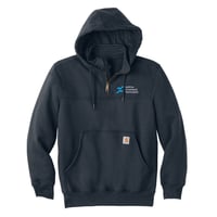 Image 3 of Carhartt Rain Defender Hooded Zip Sweatshirt CT100617