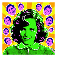 Back to the Future, Lorraine Baines Digital Print