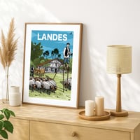 Image 2 of Affiche LES LANDES#2
