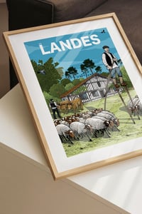 Image 4 of Affiche LES LANDES#2