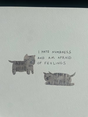Sad Kitten & Friend