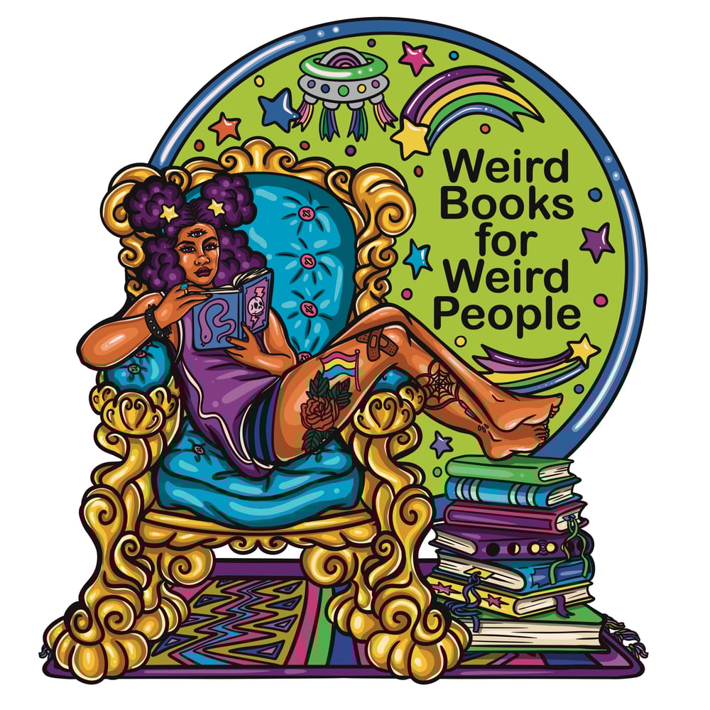 Image of Weird Books Sticker 