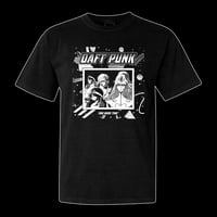 Image 1 of DAFT PUNK "ONE MORE TIME" BLACK T-SHIRT 
