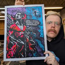 Image 1 of Ghosted! Blacklight Poster