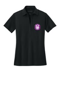 Will Rogers Womens Black Polo L540