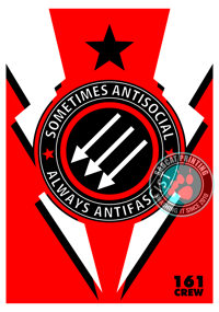 Image 3 of Antifa Antifascist Posters Set of 3 A3 size