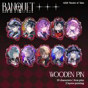 BANQUET Wooden Pin