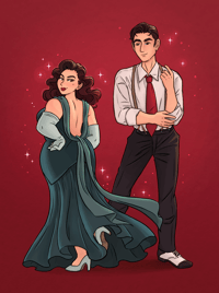 Image 1 of Couple Character Art