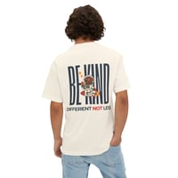 Image 7 of Unisex Oversized Boxy Tee - Be Kind Autism Awareness 