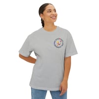 Image 2 of Unisex Oversized Boxy Tee - Be Kind Autism Awareness 