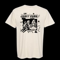Image 1 of DAFT PUNK "ONE MORE TIME" IVORY T-SHIRT **PRE-ORDER***