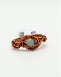 Image 4 of Opal ring (copper rings)