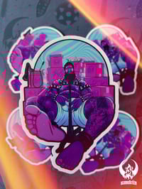 Image 1 of Tied Up Beef - Sticker