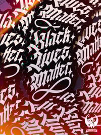 Image 2 of Black Lives Matter Logo - Sticker