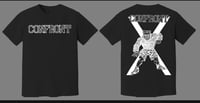 Confront Black Comfort Colors T shirt 