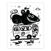 Allston Rat City 8" x 10" Art Print