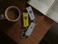 Image 3 of Printed Mini Powerful LED Flashlights Keychain