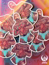 Image 1 of Damn Papi - Sticker