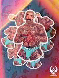 Image 2 of Damn Papi - Sticker