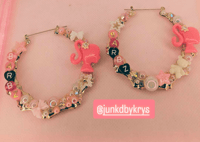 Barbz junk earrings 