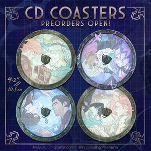 Image of [kyamaruu] Arcane | CD Coasters