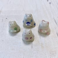 flower cat figurines