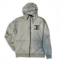 Image 1 of IE Track Suit - Gray Chrome/Blk Logo
