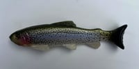 9.25" Line Through/Weedless Trout - Kiwi