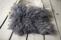 Powdered Navy hand felted fur