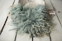 Sage hand felted fur