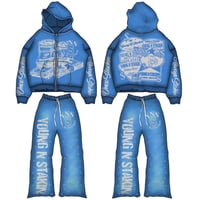 Image 1 of Baby Blue YNS SweatSuit