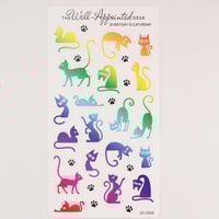 Image 2 of  Everyday is Caturday Sticker Sheet (25-006)