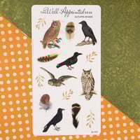 Image 1 of Autumnal Avians Sticker Sheet (24-001)
