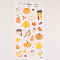 Image 2 of Cozy Fall Sticker Sheet (24-022)