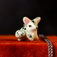 Mint Stellar Fox Necklace