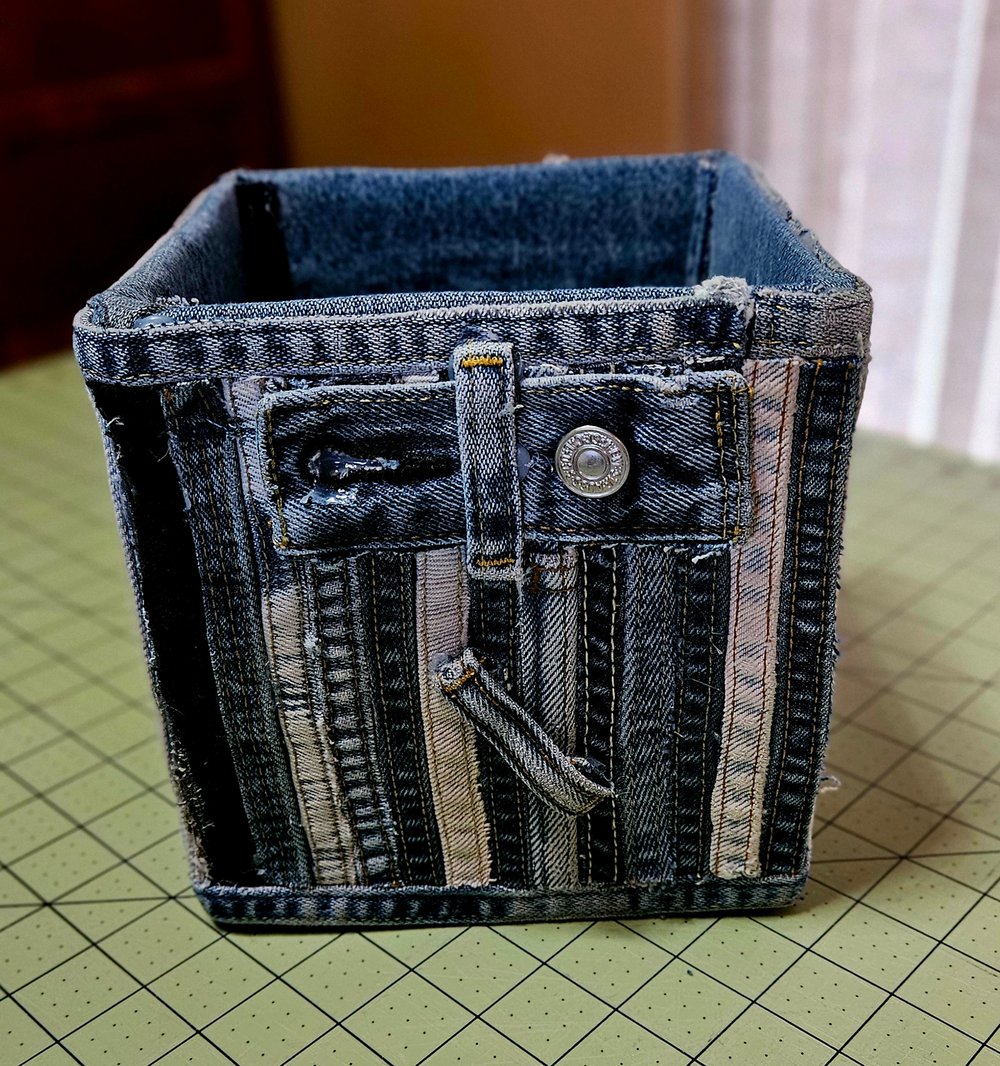 Image of Denim Box (was $25.00)