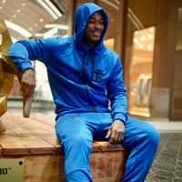 Image 3 of IE Track Suit - Blue Chrome/Blk Logo