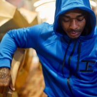 Image 4 of IE Track Suit - Blue Chrome/Blk Logo