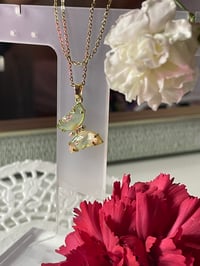 Image 2 of Loverfly 14k GP necklace