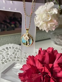 Image 1 of Fresh bloom 14k GP necklace