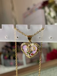 Image 1 of Heart of Gold necklace 14k GP