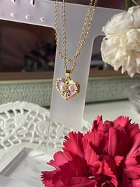 Image 2 of Heart of Gold necklace 14k GP