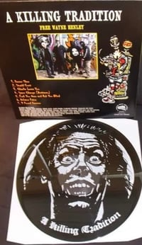 Image 1 of Free Wayne Henley Playable one-sided 12-in picture vinyl