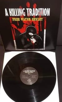 Image 2 of Free Wayne Henley Playable one-sided 12-in picture vinyl