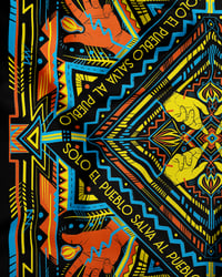 Image 3 of Steph Littlebird "Solo el Pueblo, Salva al Pueblo" Bandana