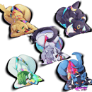 Image 1 of Holo PokeGym Waifus