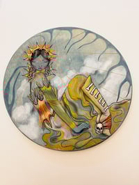 Image 1 of Micah original on wood 