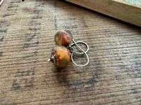 Image 5 of  Basha bead sterling silver earrings 